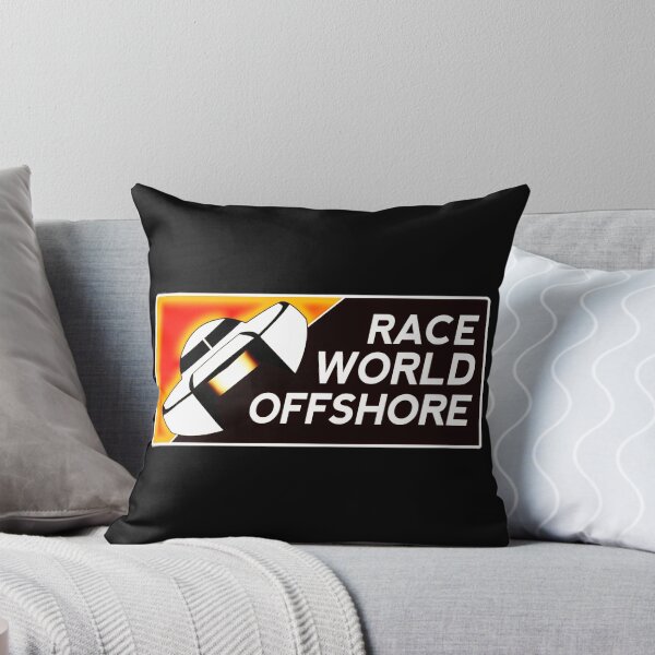 Artikelvorschau, Orange-Schwarzes Race World Offshore-Logo entworfen und verkauft von ChristinasMess.