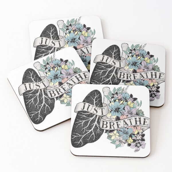 Item preview, Just Breathe | Floral Lungs designed and sold by TeresalynnCo.