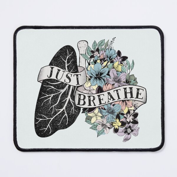 Item preview, Just Breathe | Floral Lungs designed and sold by TeresalynnCo.