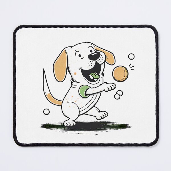 Item preview, Dog Plays Ball designed and sold by HVIUXLEE.