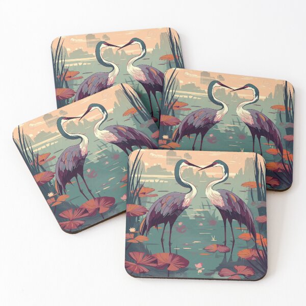 Item preview, Crane Lovers  designed and sold by AnimeGearHub.