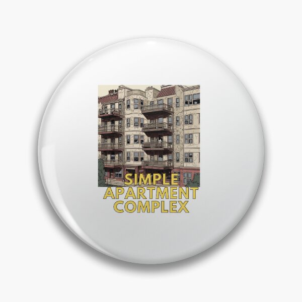 Item preview, Simple Apartment Complex, Meme, Funny Quote designed and sold by CremisArt.