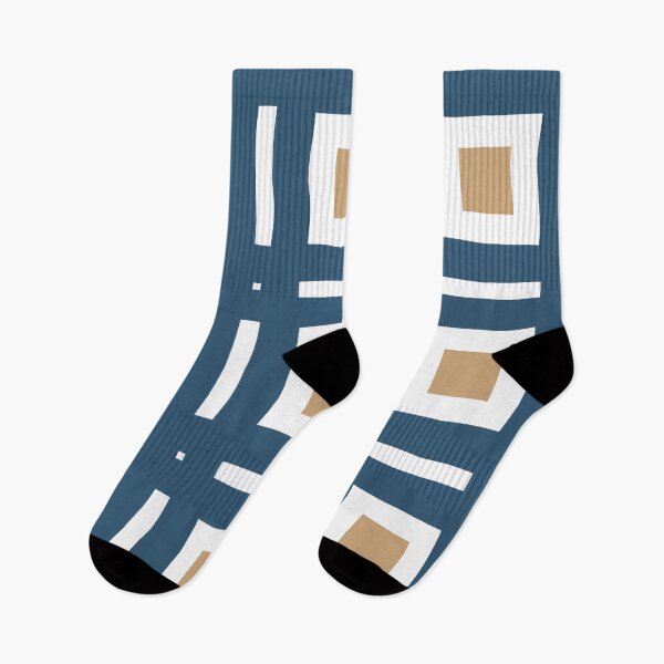 Item preview, Hand Drawn Boho Squares Pattern designed and sold by Une Affaire de Filles.