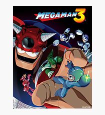 Mega Man 3 Photographic Print