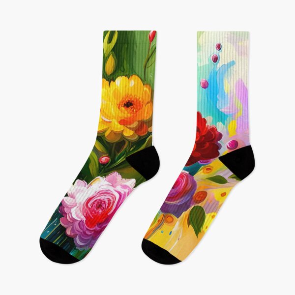 Item preview, Beautiful Florals, Large Brush Strokes Painting designed and sold by Austin H. Kapfumvuti.