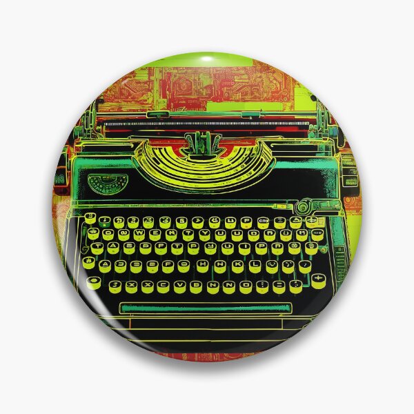 Item preview, Psychedelic Typewriter designed and sold by TheHellSong.