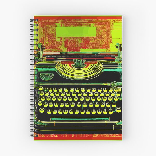Item preview, Psychedelic Typewriter designed and sold by TheHellSong.