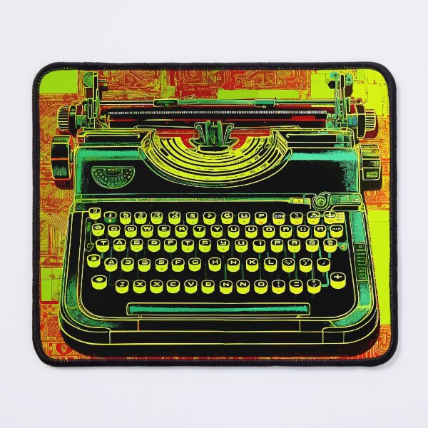 Item preview, Psychedelic Typewriter designed and sold by TheHellSong.