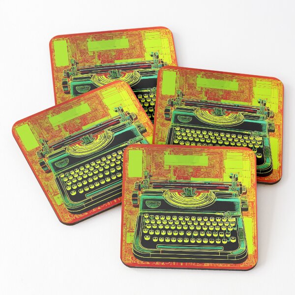 Item preview, Psychedelic Typewriter designed and sold by TheHellSong.