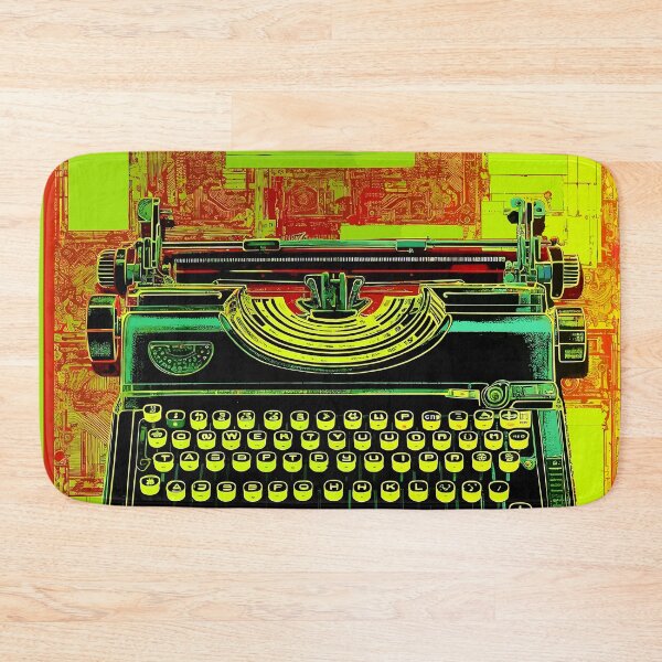 Item preview, Psychedelic Typewriter designed and sold by TheHellSong.