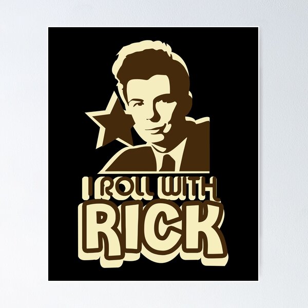 Movie poster of rick astley's quest for the legendary rickroll amulet