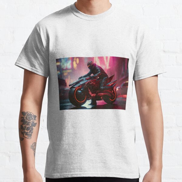 Aperçu de l'œuvre Night Rider: An Animated Tribute to City Motorcyclists créée et vendue par FireScreen.