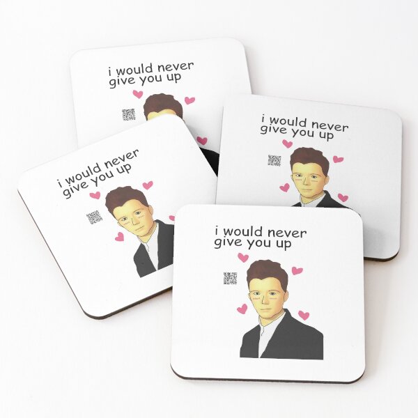 Item preview, never give you up - Rick Astley Meme designed and sold by BertscheFranz.