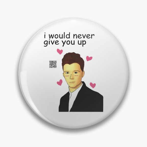 Item preview, never give you up - Rick Astley Meme designed and sold by BertscheFranz.