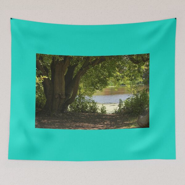 Item preview, Sun dappled pond side nature lovers mount stewart designed and sold by eddiebarronshop.
