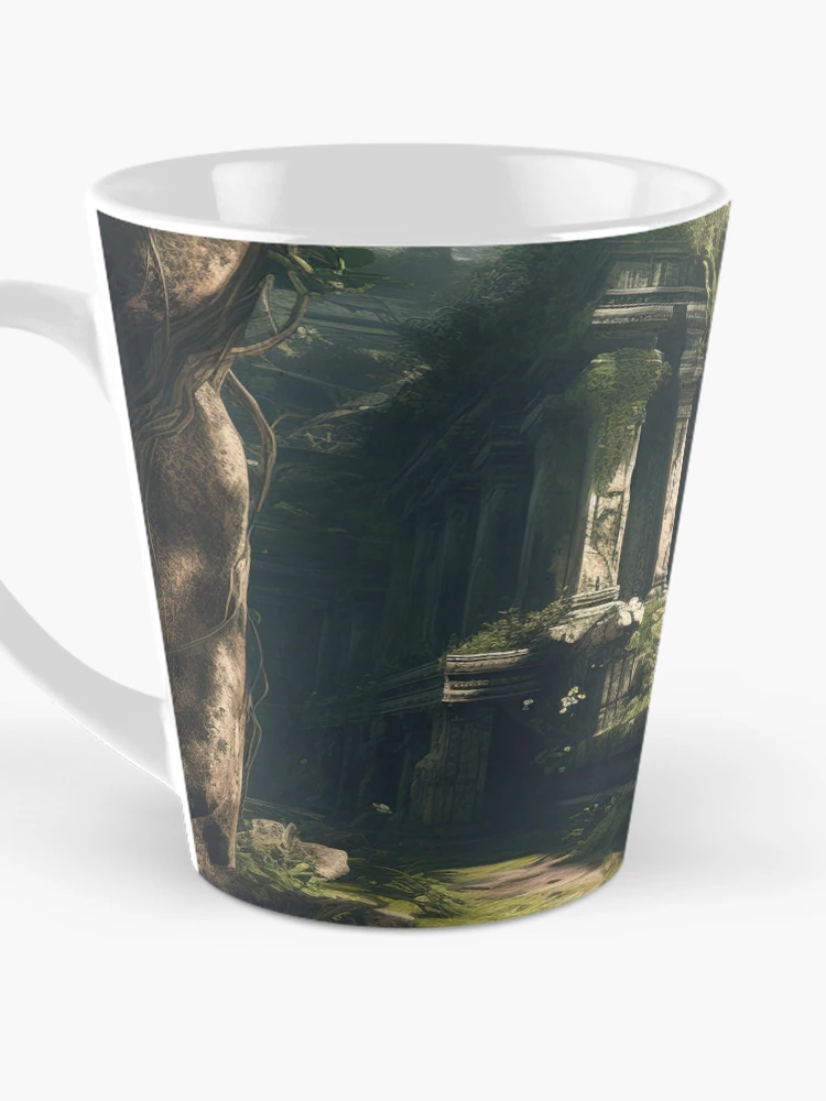 Thumbnail 3 of 4, Coffee Mug, Aztec Temple designed and sold by For-Rosa.