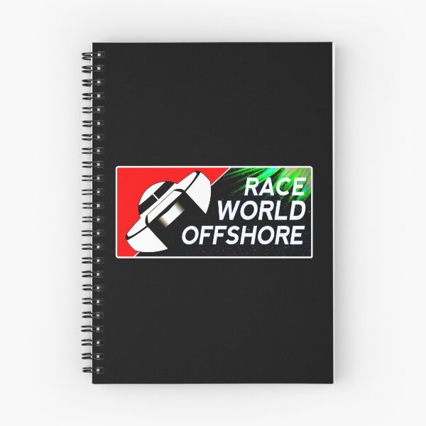 Item preview, Firework Red Black Race World Offshore Logo designed and sold by ChristinasMess.