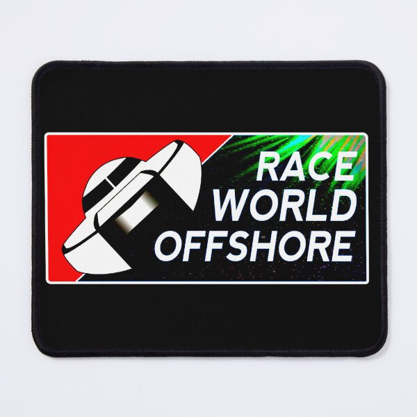 Item preview, Firework Red Black Race World Offshore Logo designed and sold by ChristinasMess.