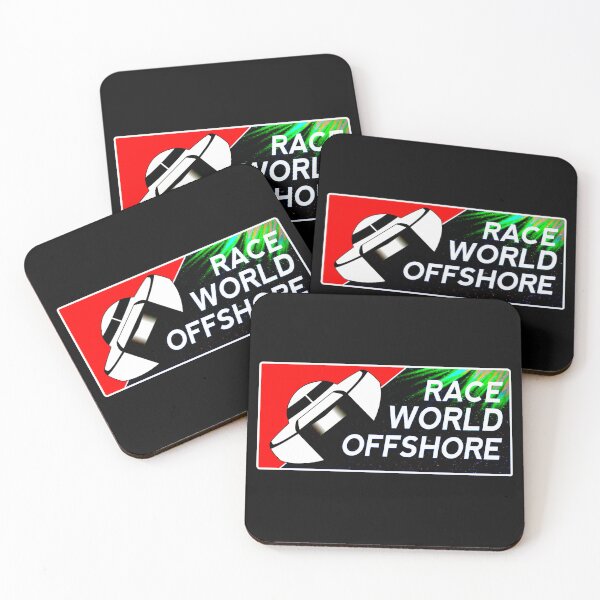 Item preview, Firework Red Black Race World Offshore Logo designed and sold by ChristinasMess.