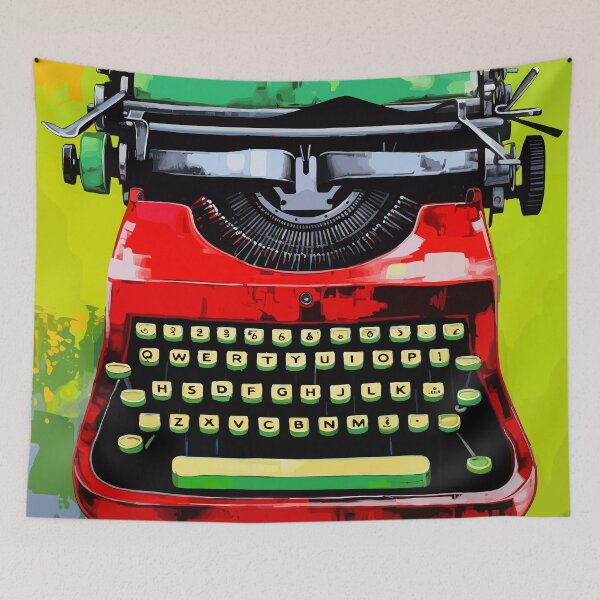 Item preview, Retro Vintage Typewriter designed and sold by TheHellSong.