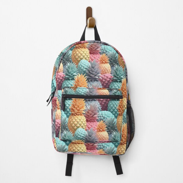 Item preview, Pastel colored pineapple - fruit chaos designed and sold by FuschDesigns.