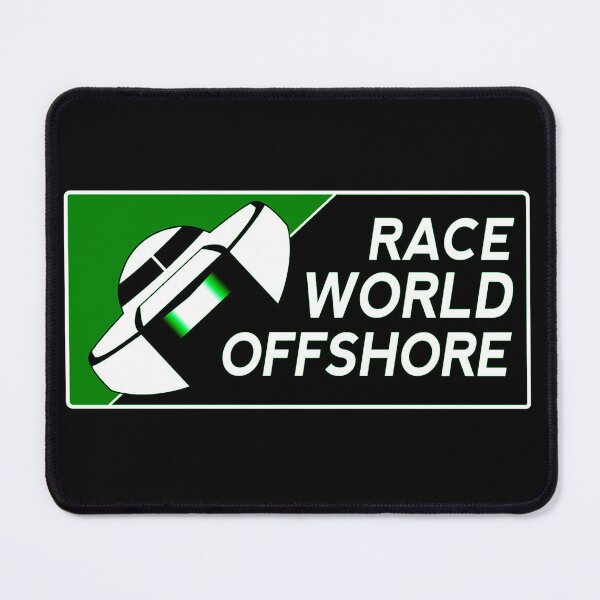 Item preview, Green Black Race World Offshore Logo designed and sold by ChristinasMess.