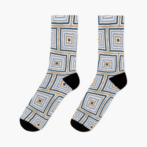 Item preview, Hand Drawn Boho Square Pattern - II designed and sold by Une Affaire de Filles.
