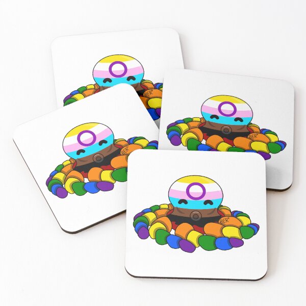 Item preview, Progress Pride Fidget Octopus designed and sold by SentABear.