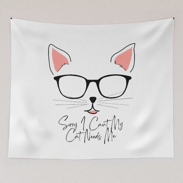 Item preview, Sorry i cant my cat needs me designed and sold by TopStyles.