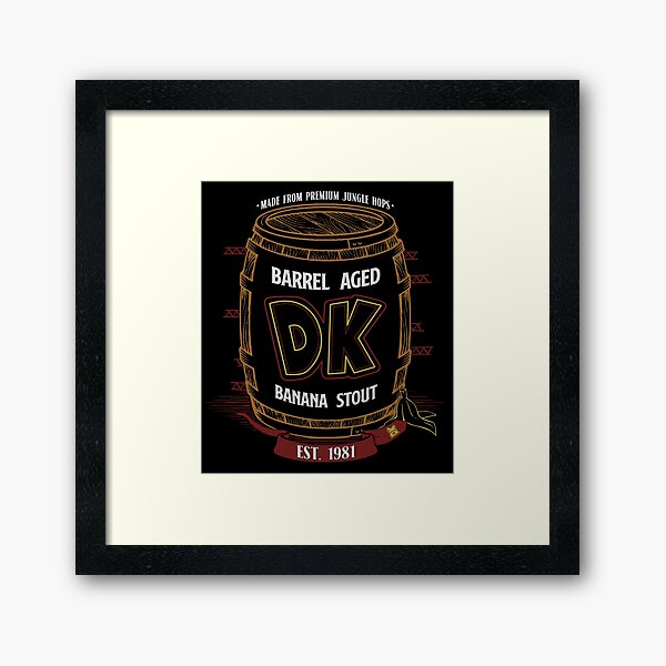 Item preview, DK Barrel Aged Banana Stout designed and sold by graffd02.