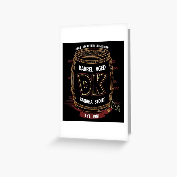 Item preview, DK Barrel Aged Banana Stout designed and sold by graffd02.