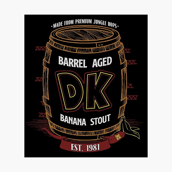 Item preview, DK Barrel Aged Banana Stout designed and sold by graffd02.