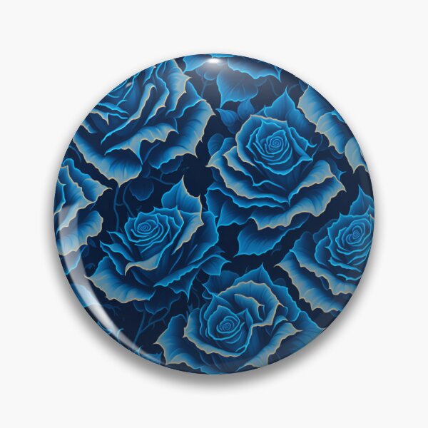 Item preview, Blue Rose Seamless Pattern designed and sold by VintageVib.