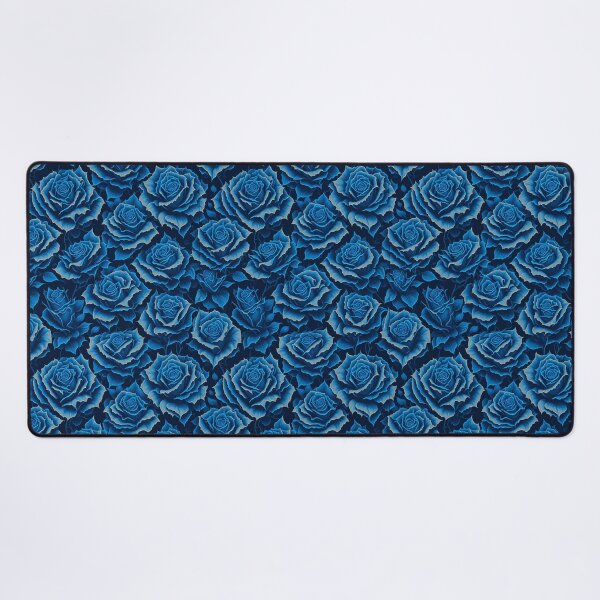Item preview, Blue Rose Seamless Pattern designed and sold by VintageVib.