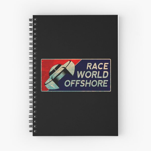 Item preview, Denim Race World Offshore Racing Boat  designed and sold by ChristinasMess.