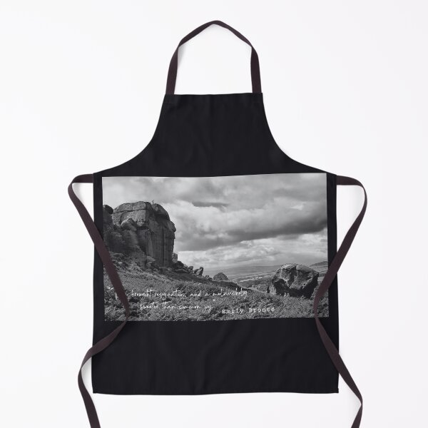 Item preview, Emily Brontë quote: 'Time brought resignation and a melancholy sweeter than common joy' designed and sold by artbleed.
