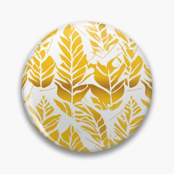 Item preview, Golden leaf pattern designed and sold by BuzzHive.