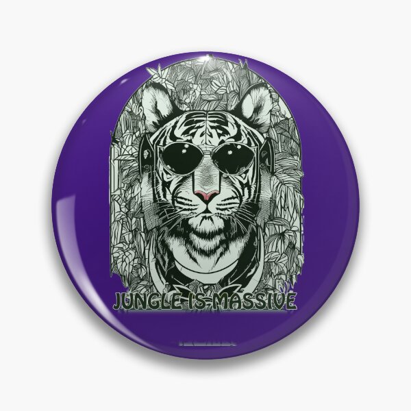 Item preview, Fierce and Cool: Roar with Style: Jungle Is Massive Tiger Print designed and sold by leyfinder.