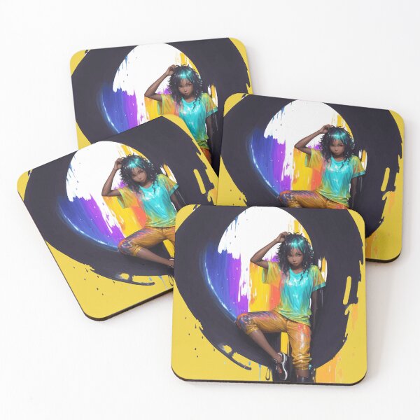 Item preview, abstract girl designed and sold by FoRes-Art.