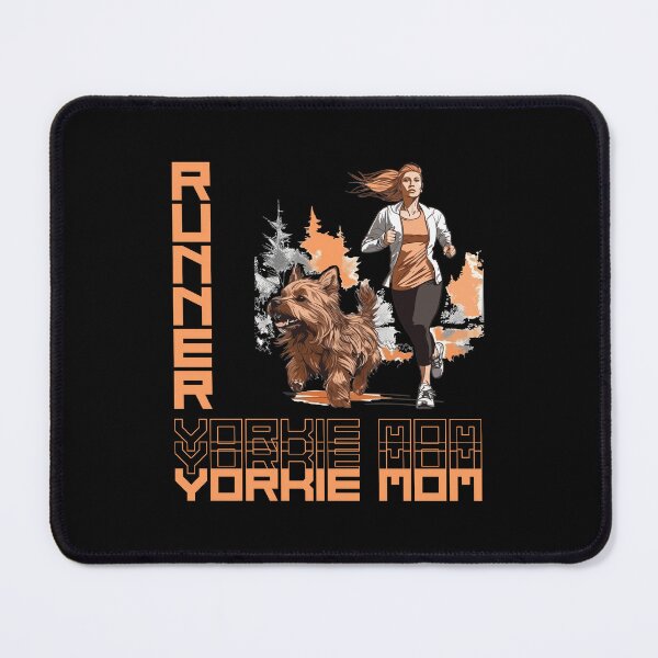 Item preview, Yorkshire Terrier Running Partner - A Motivating Design for Active Dog Moms designed and sold by brindled.