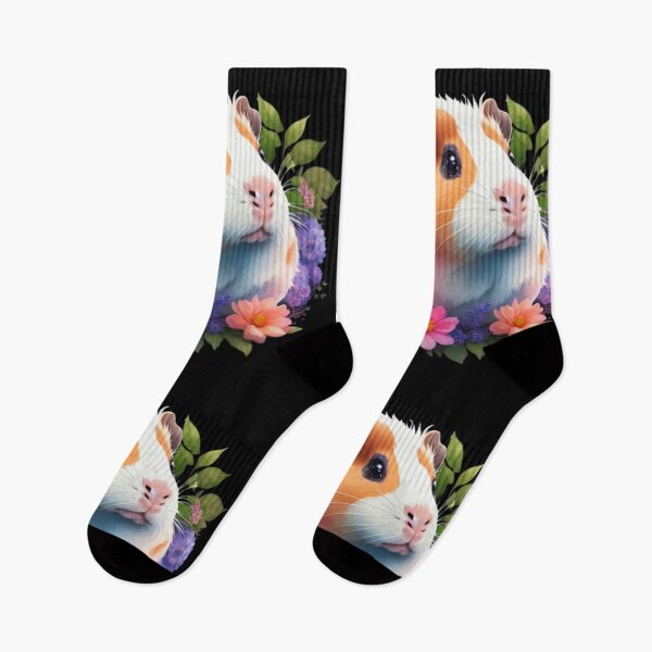 Item preview, Guinea Pigs and flowers design designed and sold by Warih.
