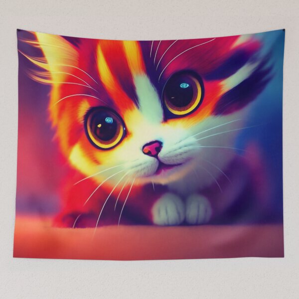 Item preview, Cute Cat Miaw 361 designed and sold by Hyper-Store.