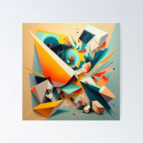 Item preview, Polygons illustration  designed and sold by fanzen69.