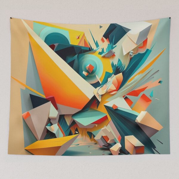 Item preview, Polygons illustration  designed and sold by fanzen69.