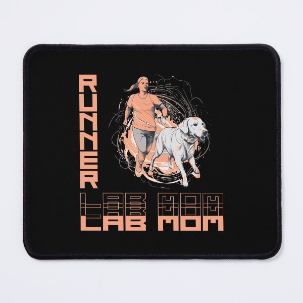 Item preview, Labrador Retriever Running Partner - A Motivating Design for Active Dog Moms designed and sold by brindled.