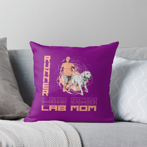 Item preview, Labrador Retriever Running Partner - A Motivating Design for Active Dog Moms designed and sold by brindled.