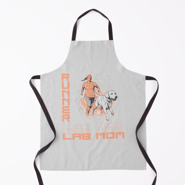 Item preview, Labrador Retriever Running Partner: un diseño motivador para madres caninas activas designed and sold by brindled.