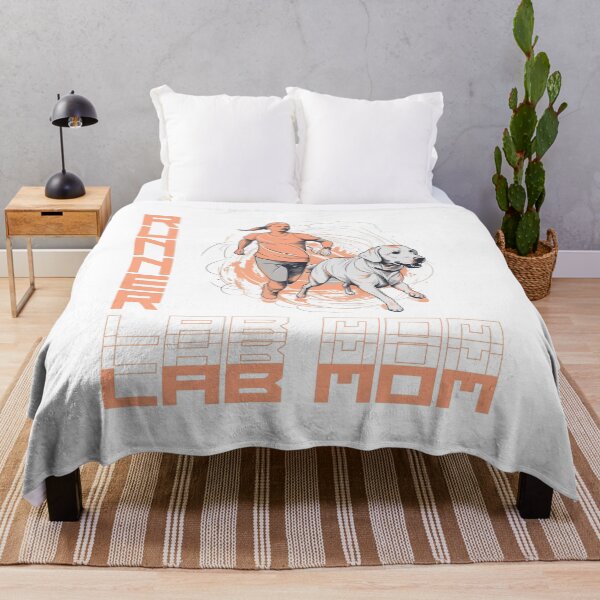 Item preview, Labrador Retriever Running Partner: un diseño motivador para madres caninas activas designed and sold by brindled.