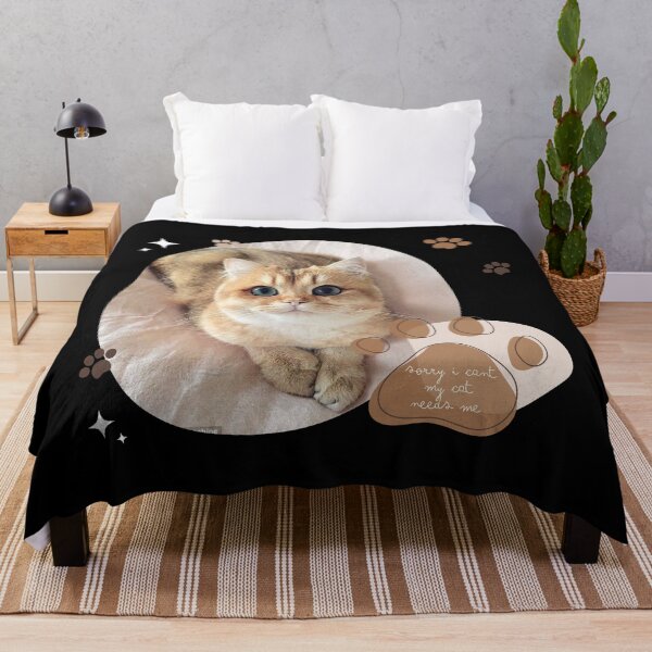 Item preview, Sorry i cant my cat needs me designed and sold by TopStyles.