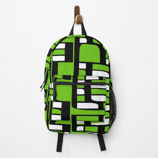 Item preview, Green White Black Retro Modular Design designed and sold by Lois Eastlund.